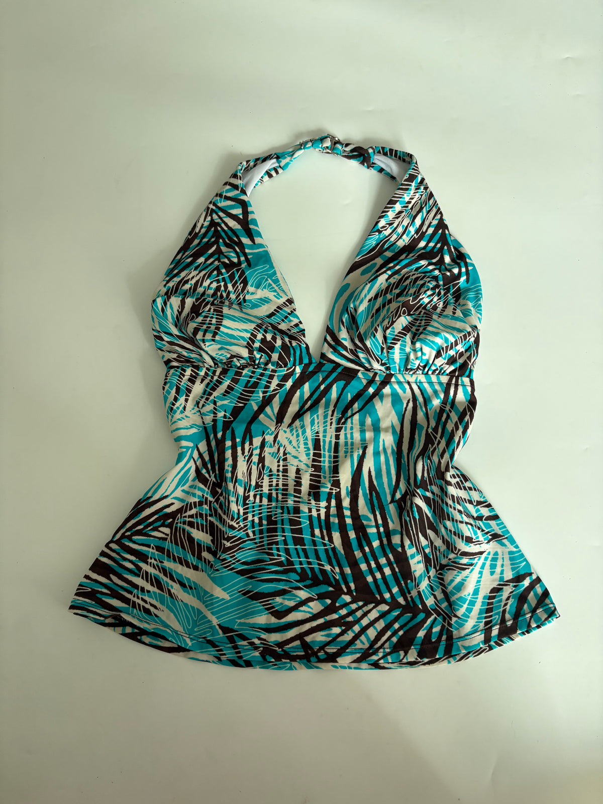 Y2K halter blue top(28 inch)