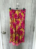 Floral pink skirt(30-34inch)