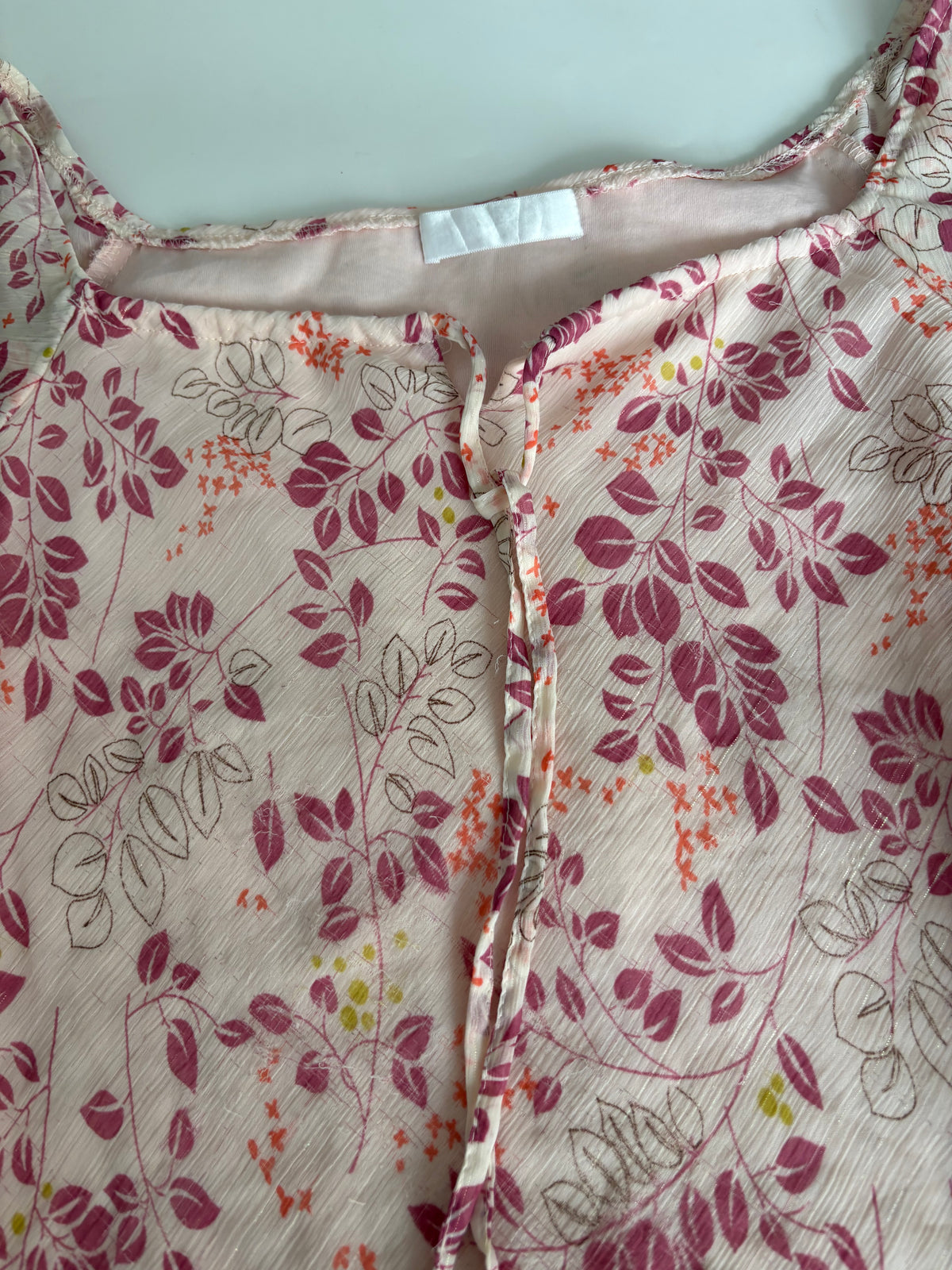 YDJ floral pink top(40-44 inch)