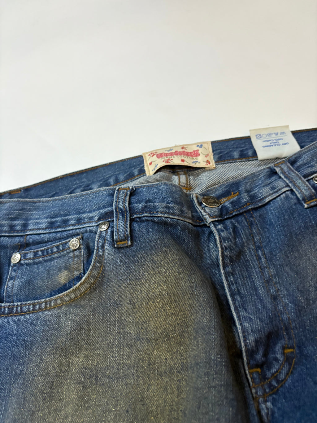 WOODSTOCK low rise jeans(32 inch)