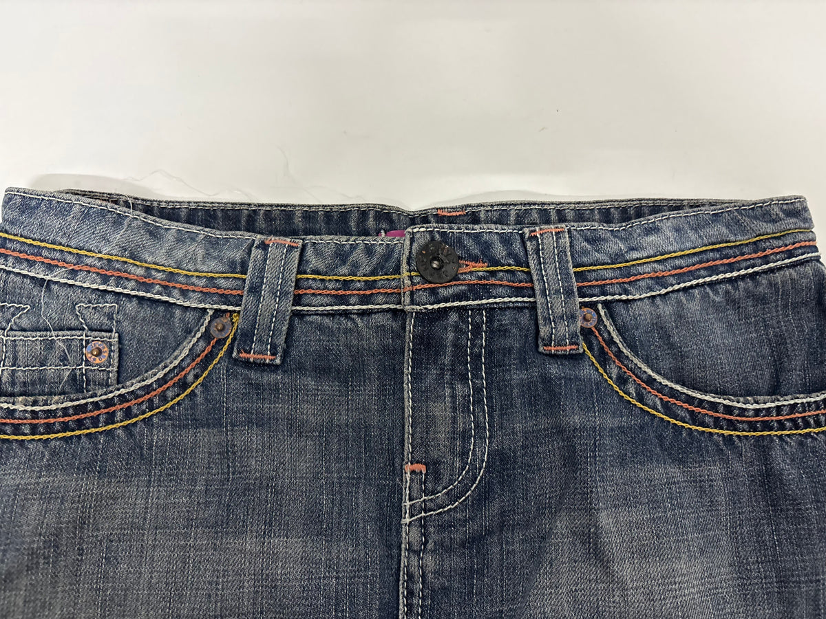onyx jeans mini skirt ( 30inch)