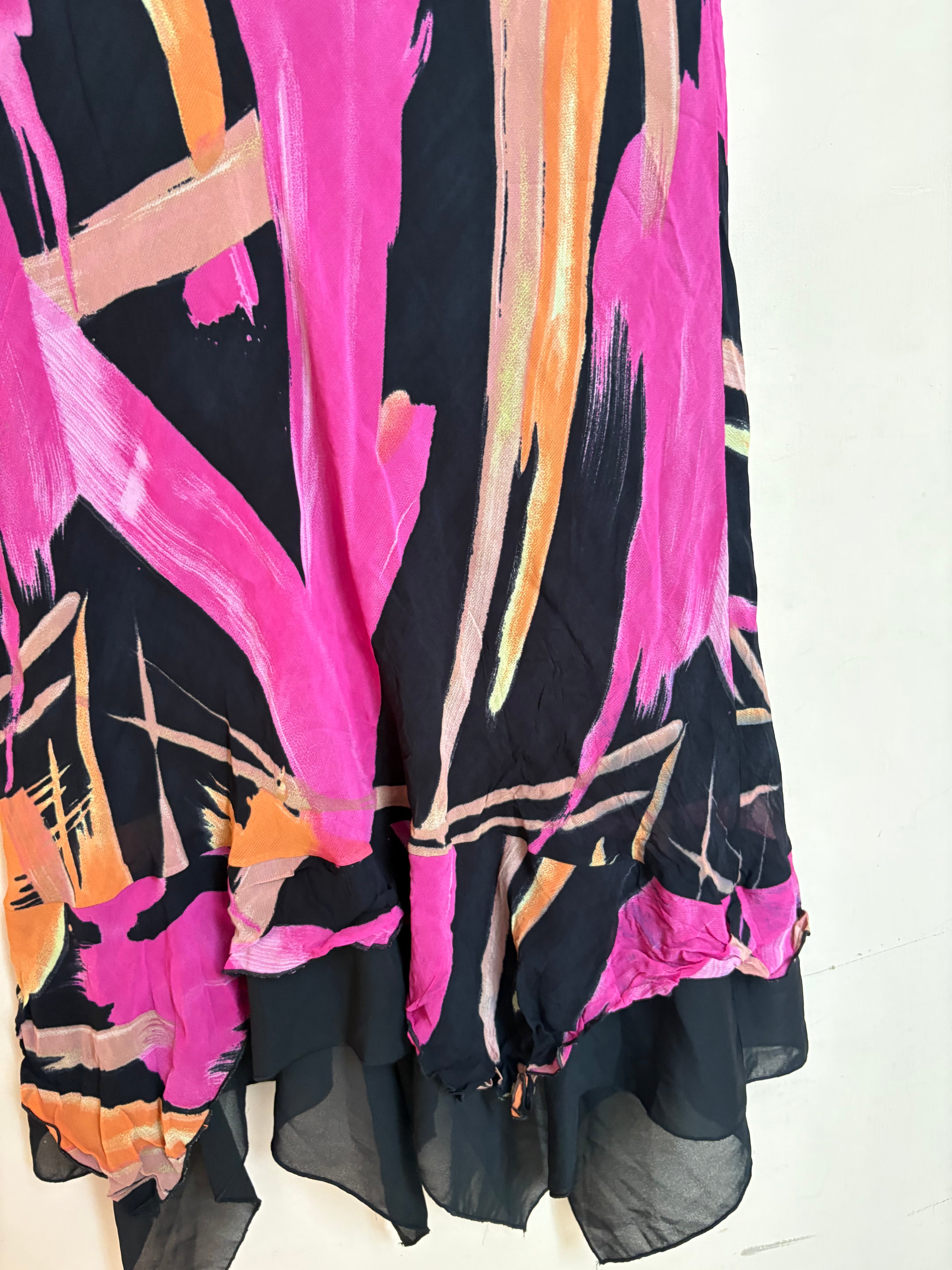 Stripped colourful skirt(40-44 inch)