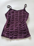 Purple shiny top(30 inch)