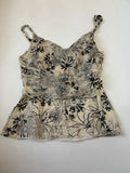 structured white top (38inch)