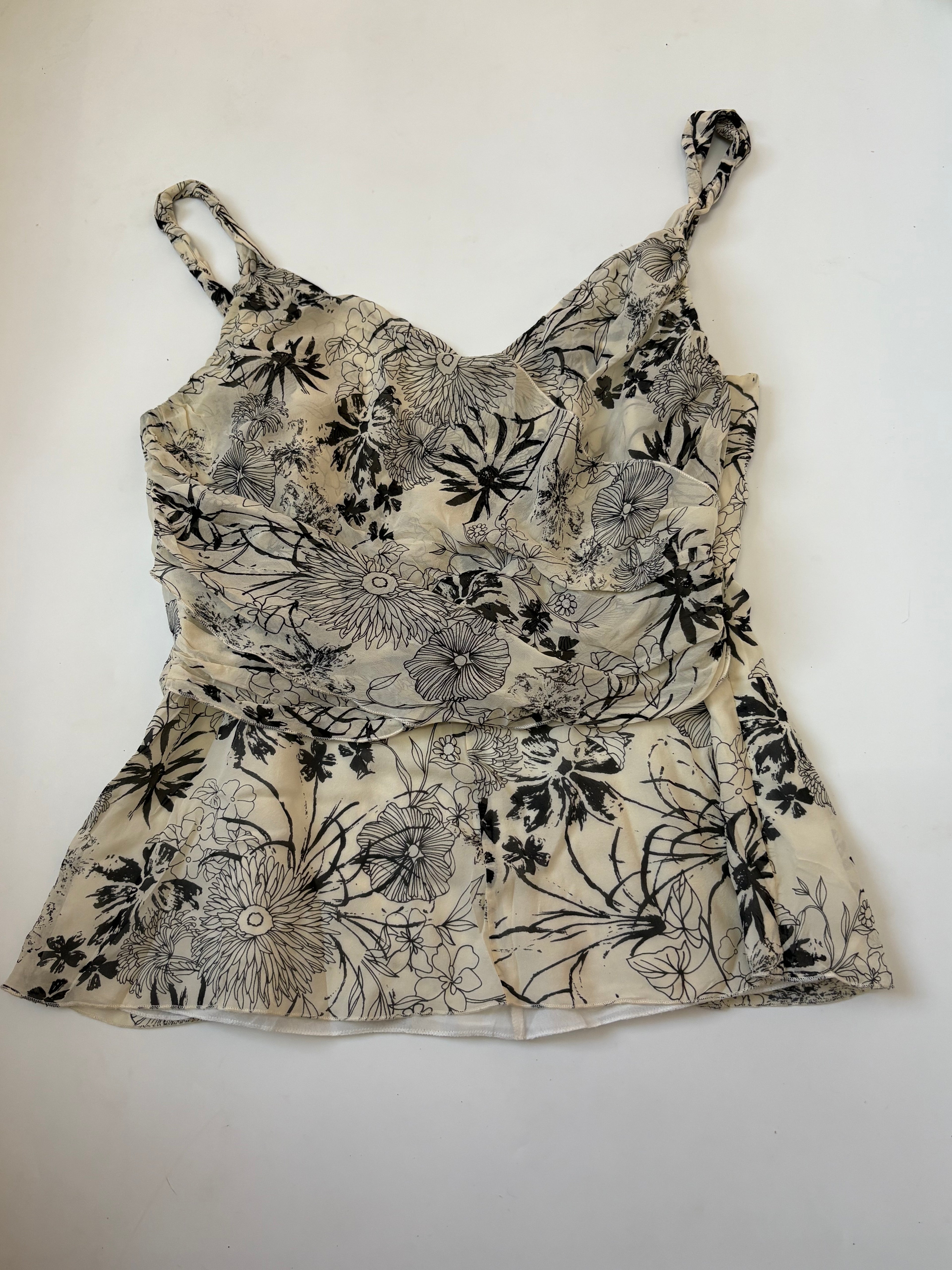 structured white top (38inch)
