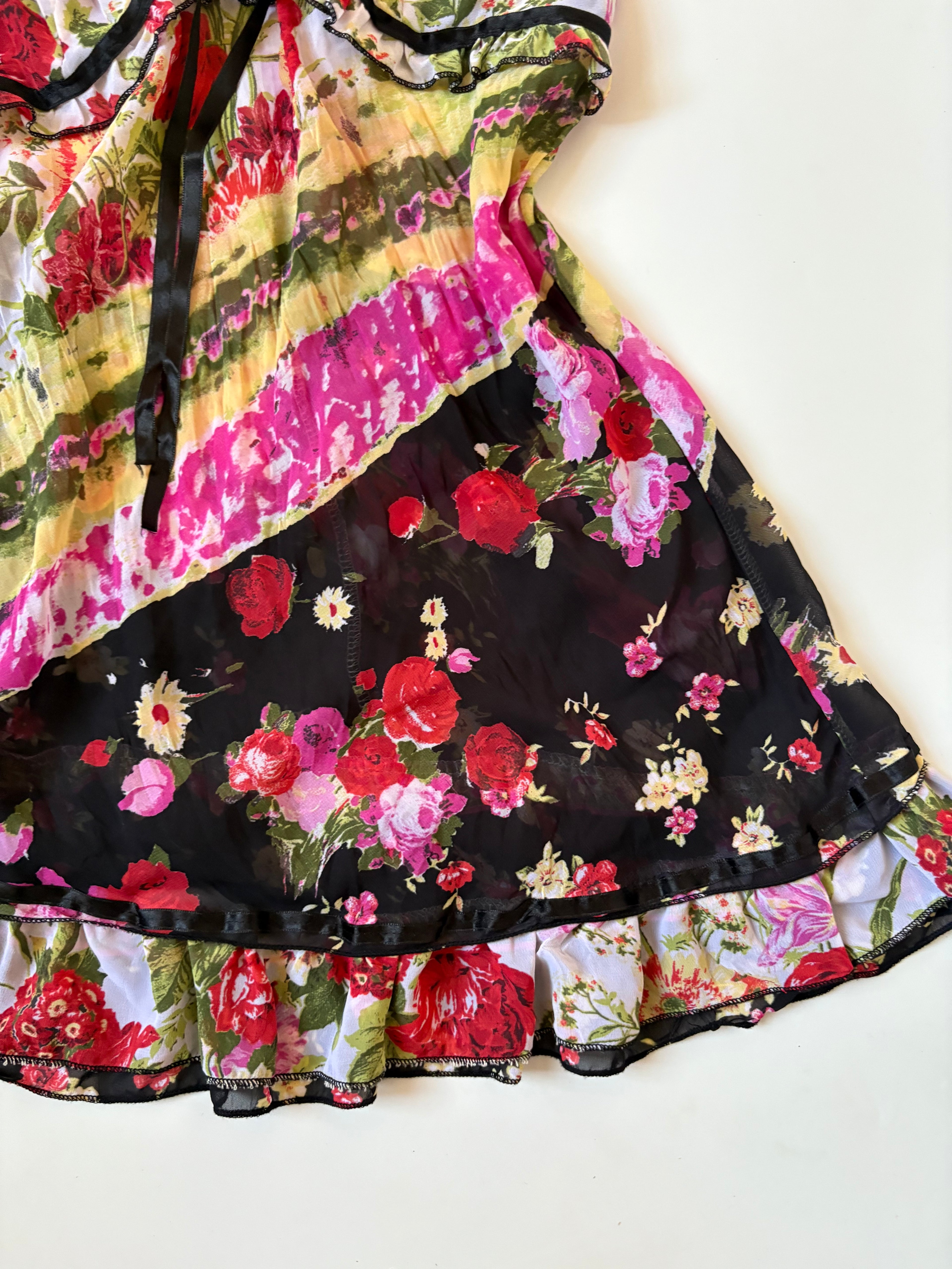floral cami top (34-36inch)