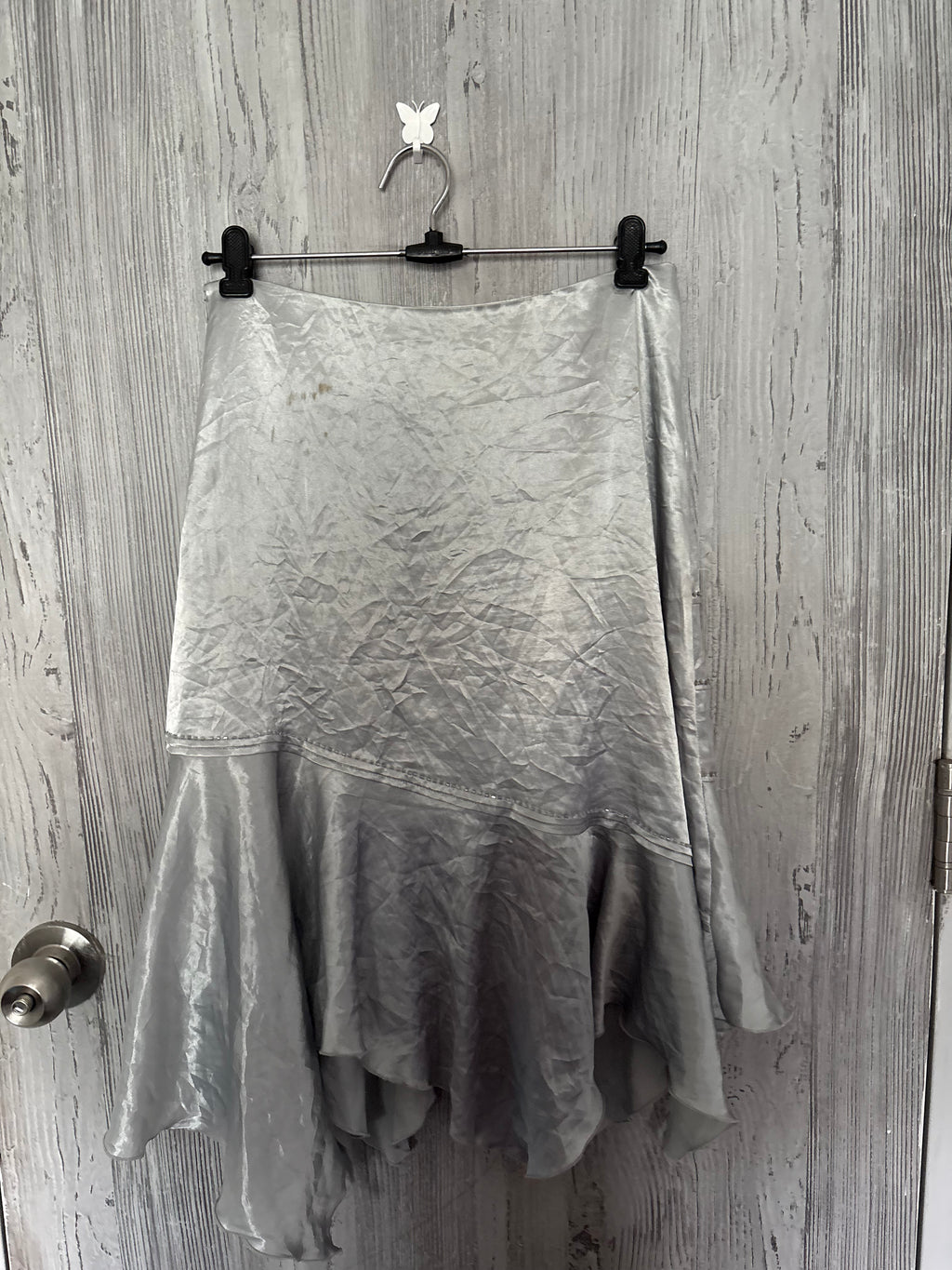 silver beaded fairy skirt (28inch)