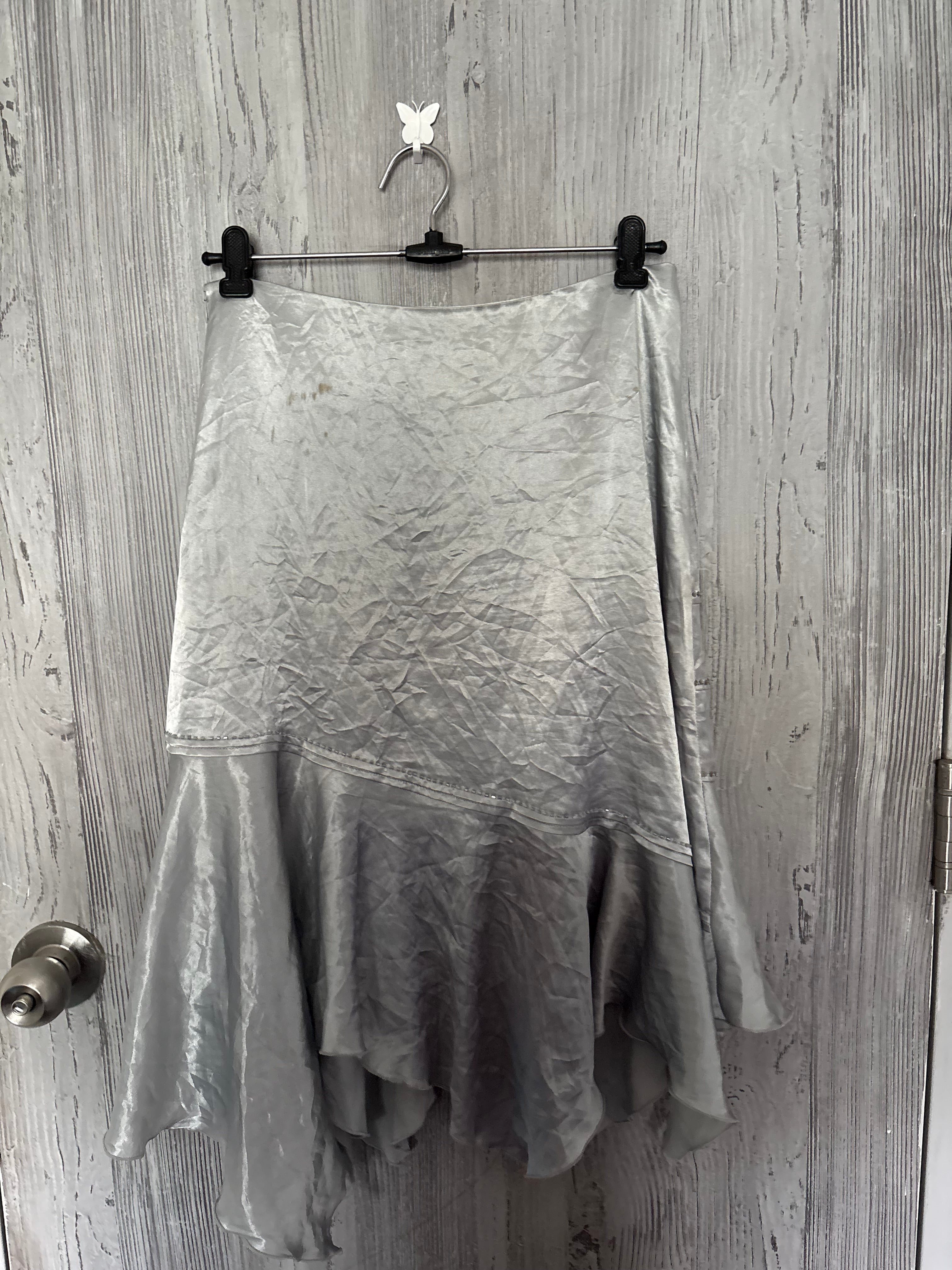 silver beaded fairy skirt (28inch)
