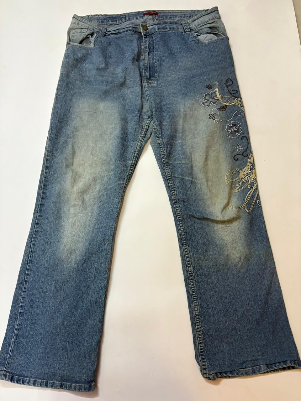 Fashion high rise jeans(38-44 inch)