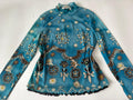 I yang full sleeved blue top(36-38 inch)