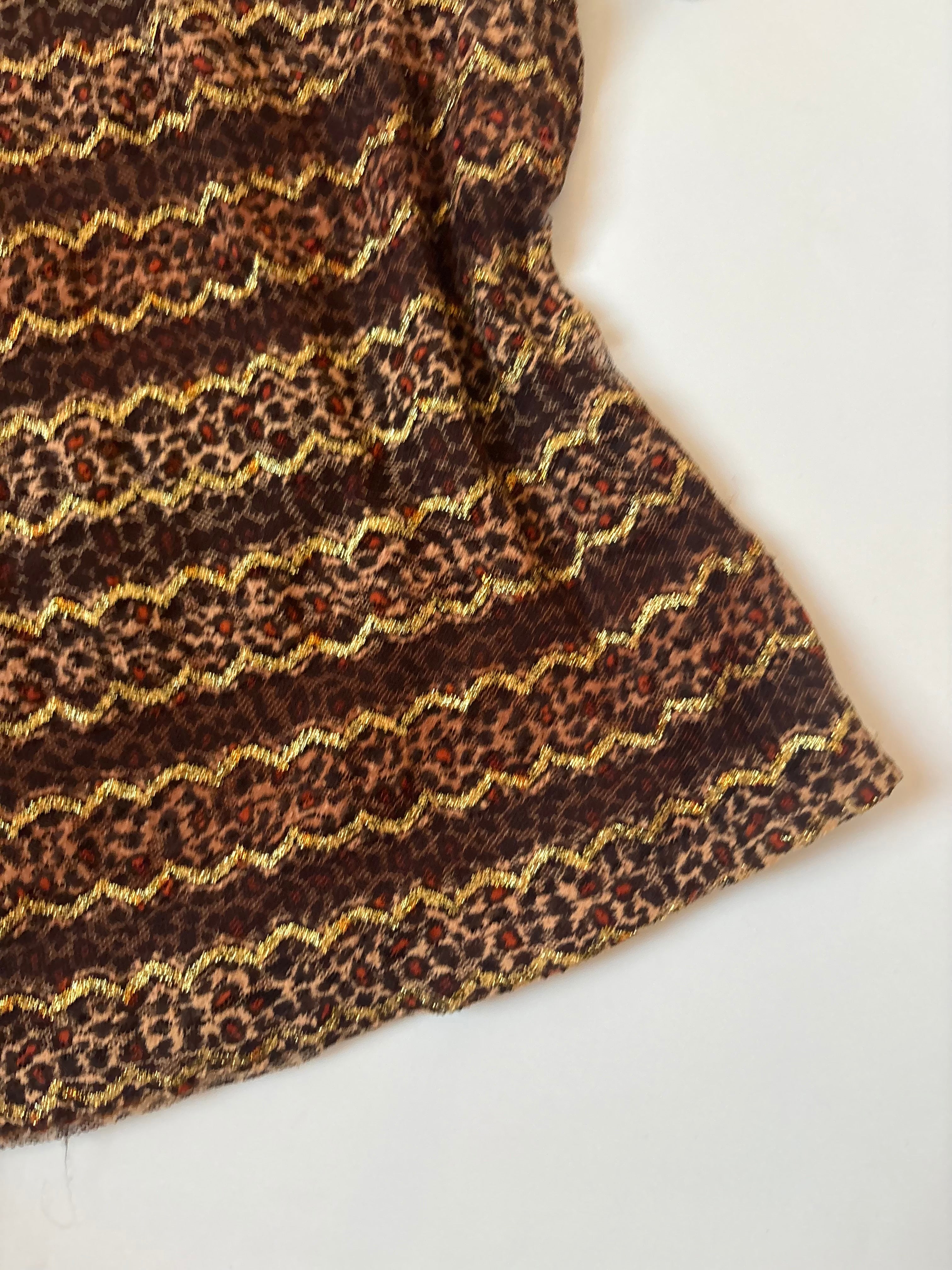 Stripped net styled top(36-40 inch)