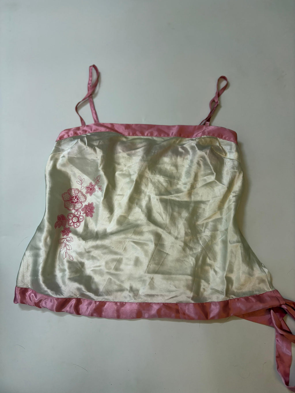 Jennyfer pink white top(34-36 inch)
