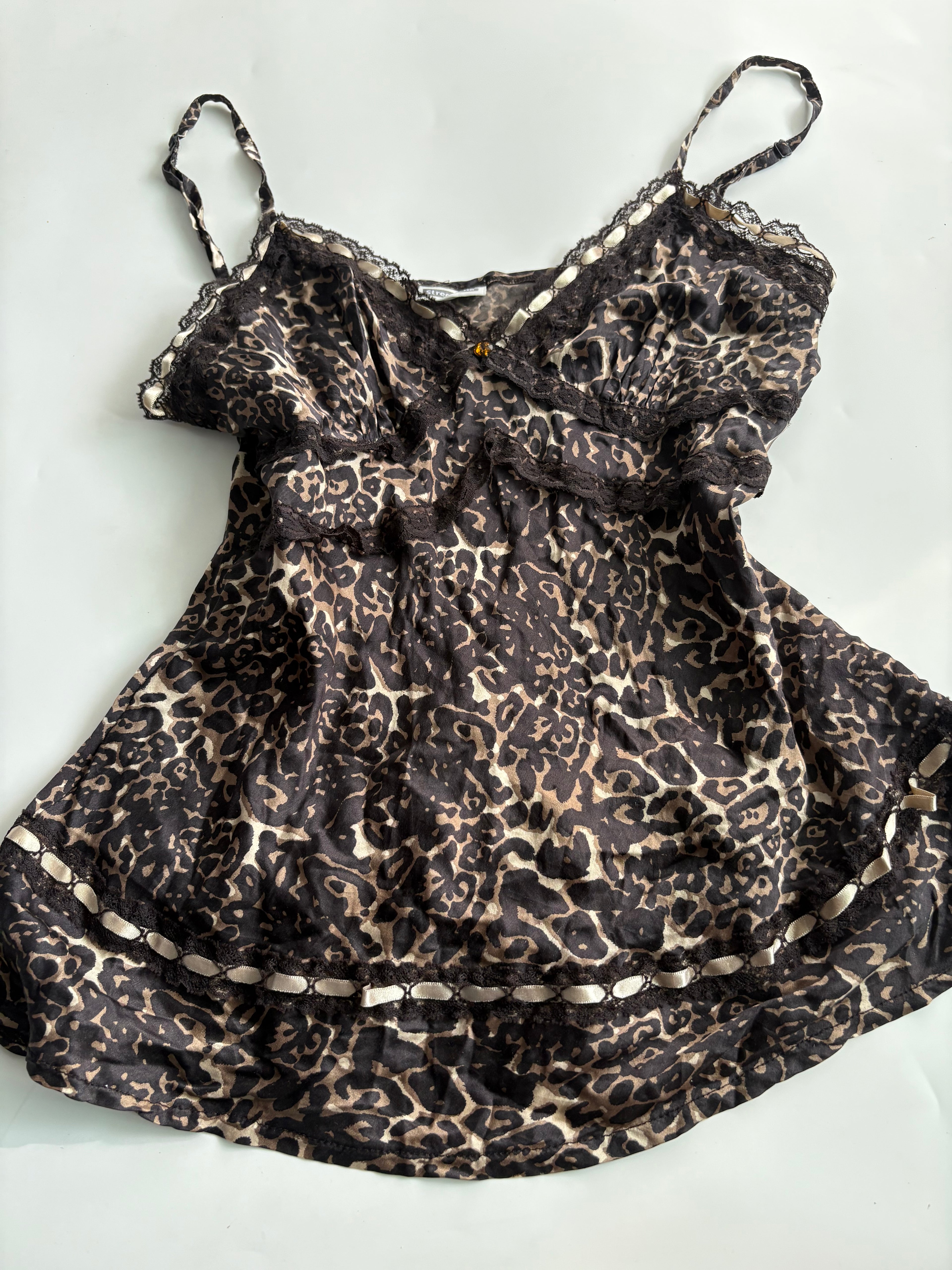 street one leopard print cami (38inch)