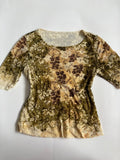 cherry printed top (36-40inch)