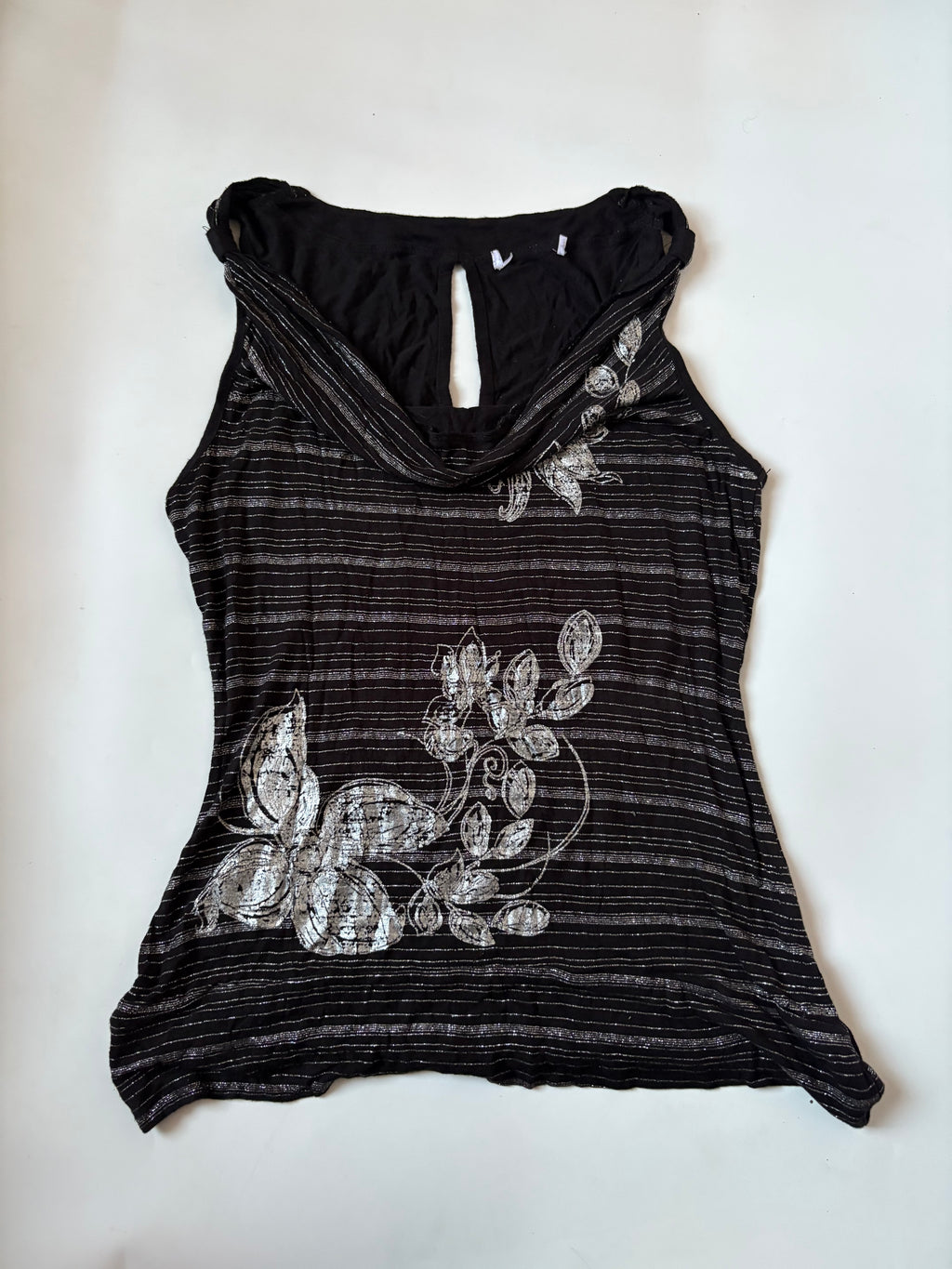 cowl neck shiny top ( 40-44inch)