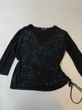 SALOOS shimmer black top(42-46 inch)