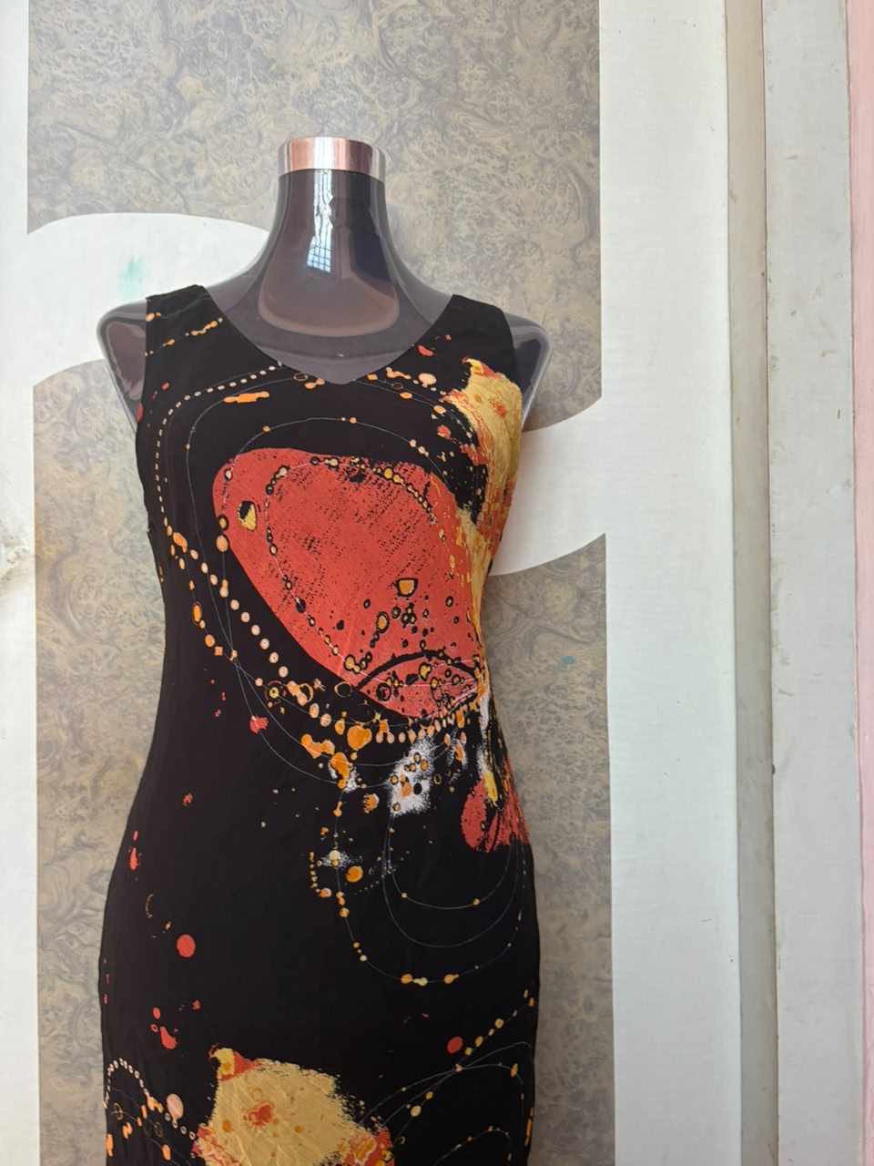 cavita black universe dress(36-40 inch)