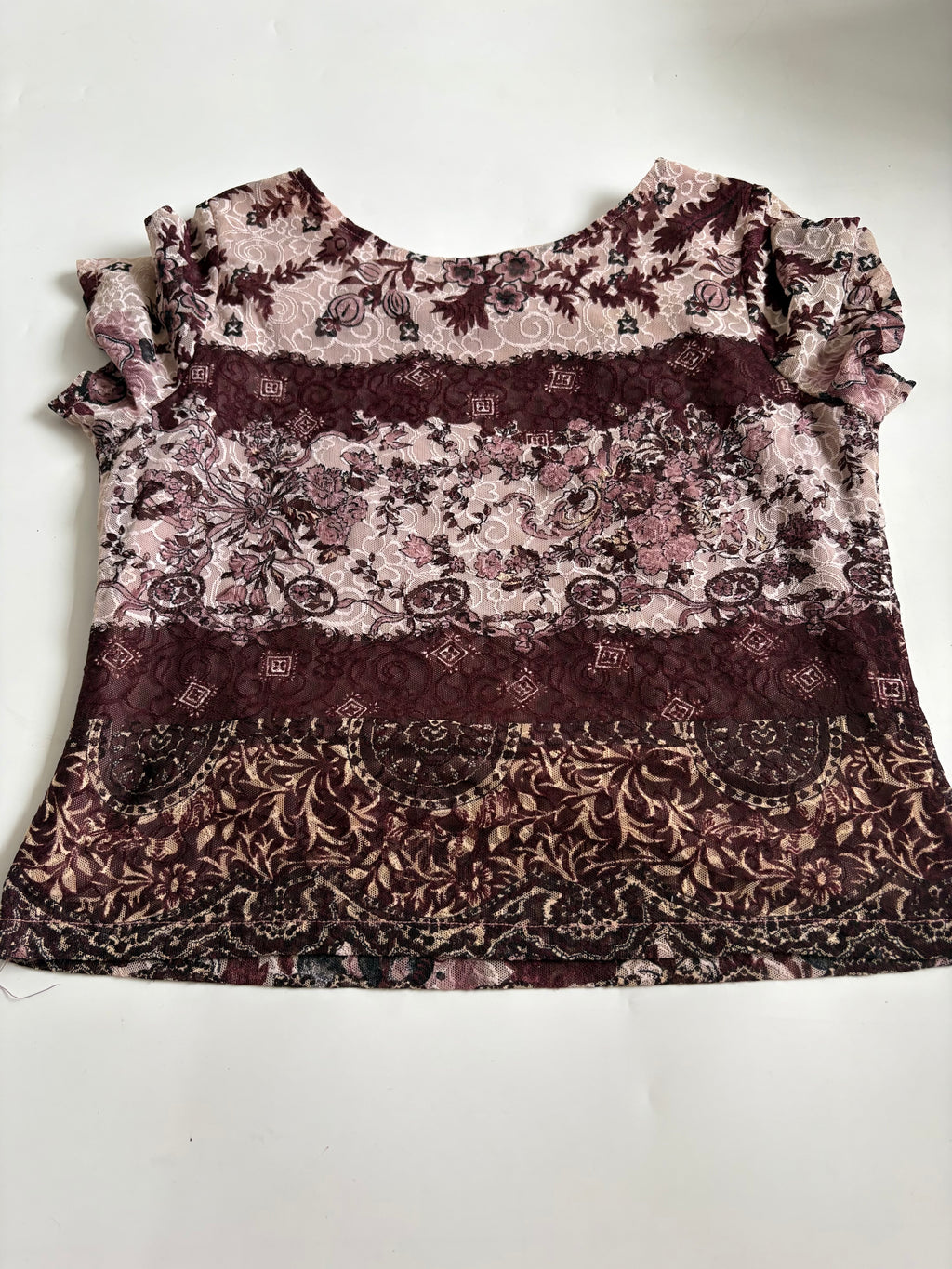 printed cotton top (38-42inch)