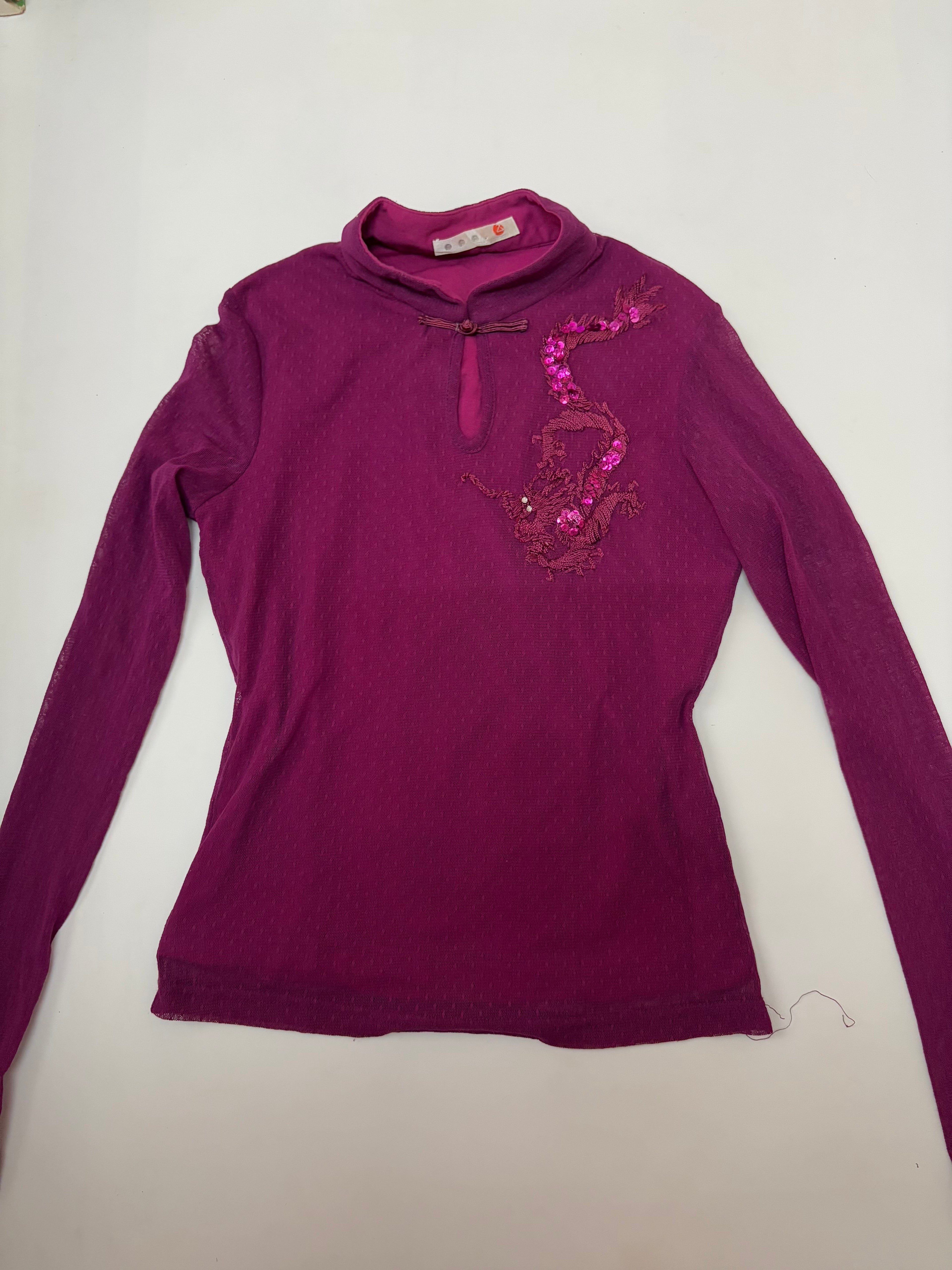 The brushes purple top(32-36 inch)