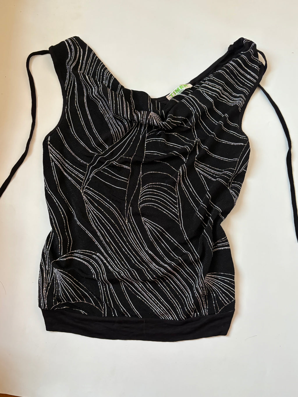 shimmery cowl neck top (38-40inch)