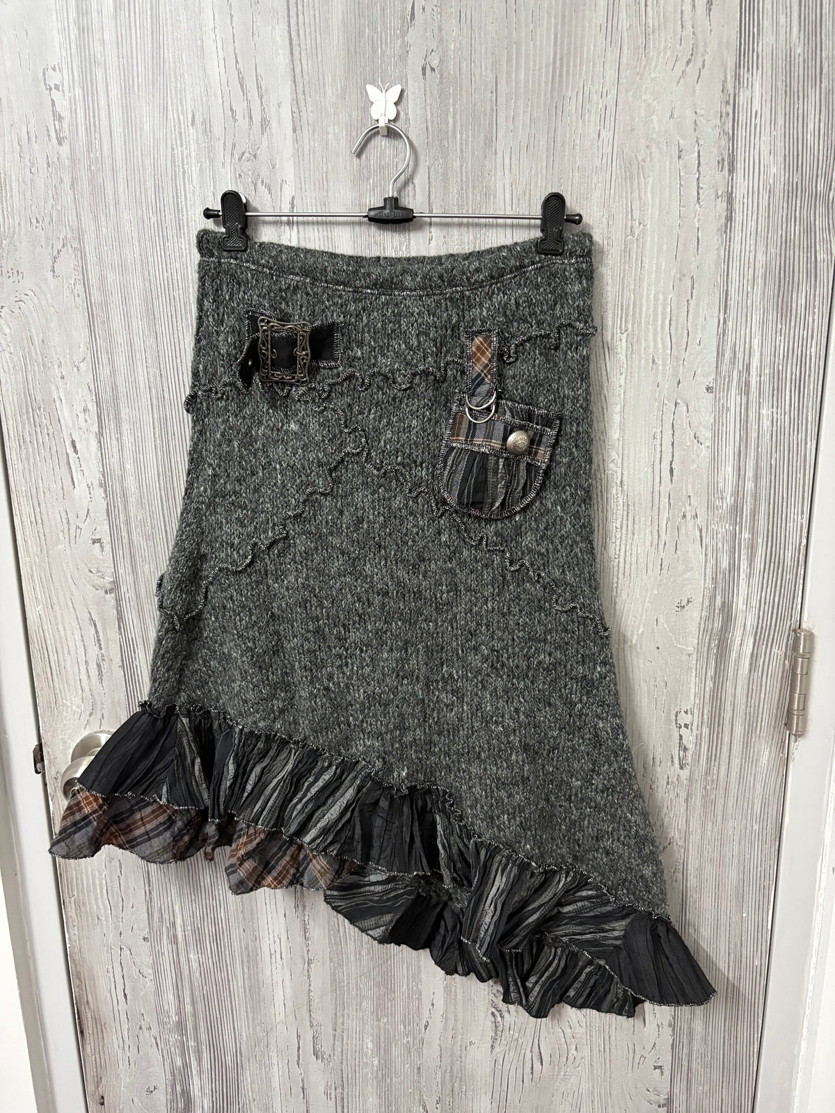 knit asymmetrical skirt ( 30-32inch)