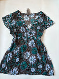 v neck teal fairy top (36-38inch)
