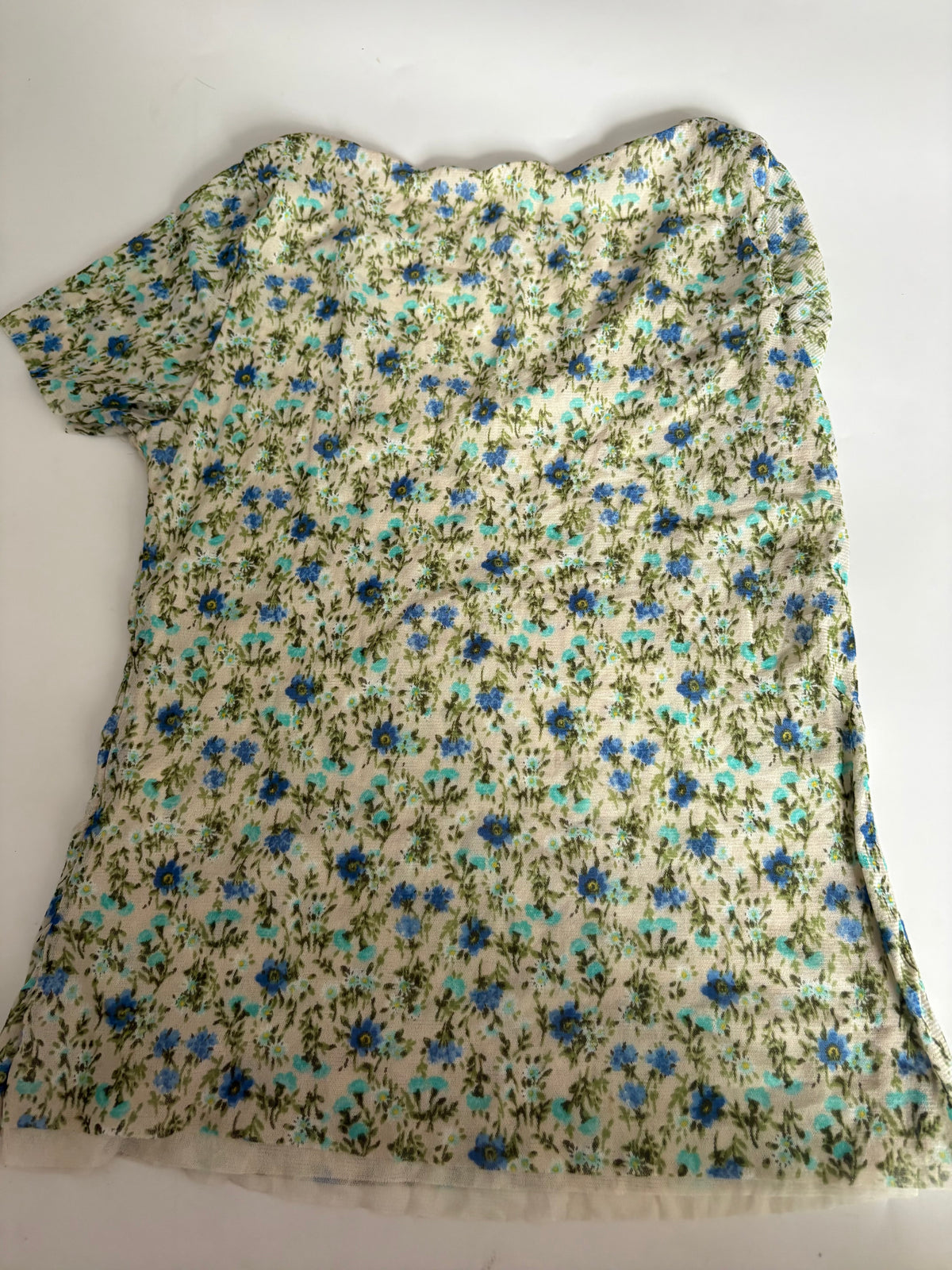 Floral beige top(36 inch)