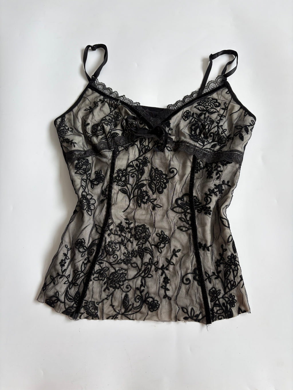 whimsigoth white top (34inch)