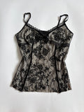 whimsigoth white top (34inch)
