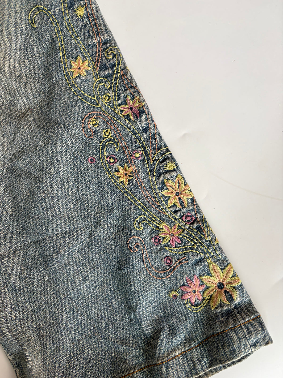Cantwo floral low rise jeans(30 inch)