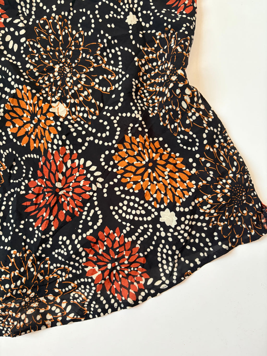 Dot cami top ( 40-42inch)