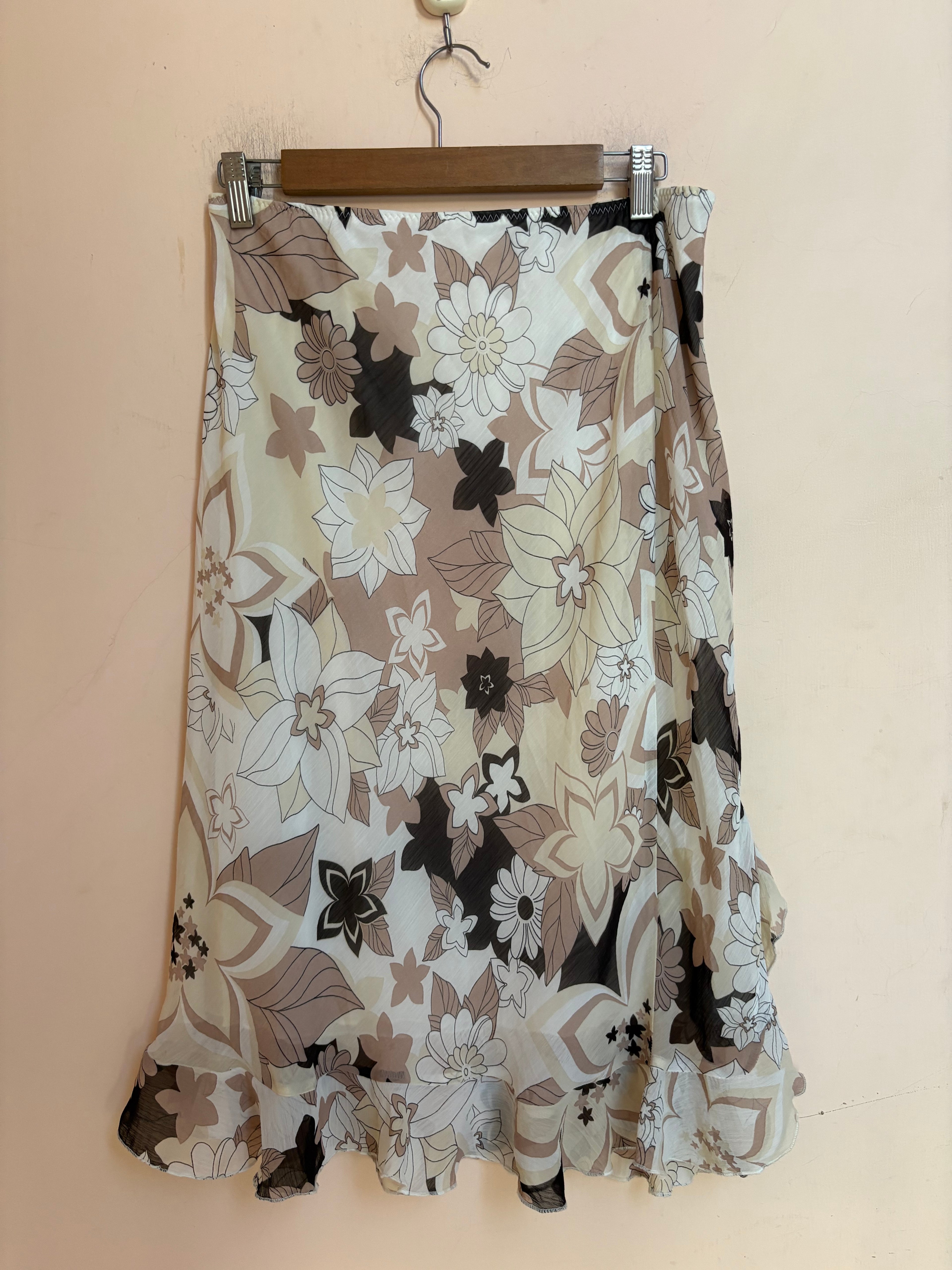 Cecilla classic floral skirt(30-34 inch)