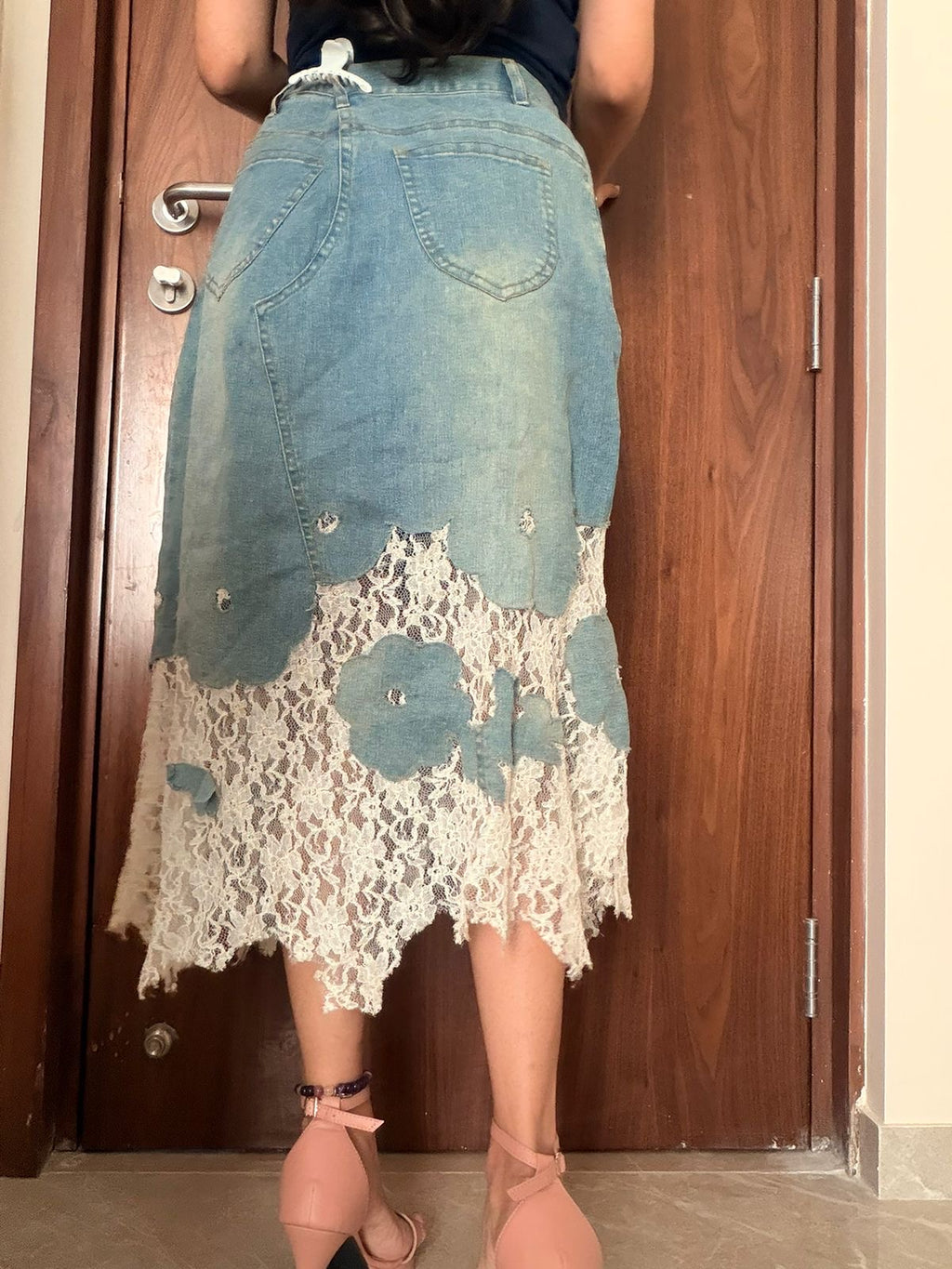 CHIC YELL net styled skirt(30 inch)