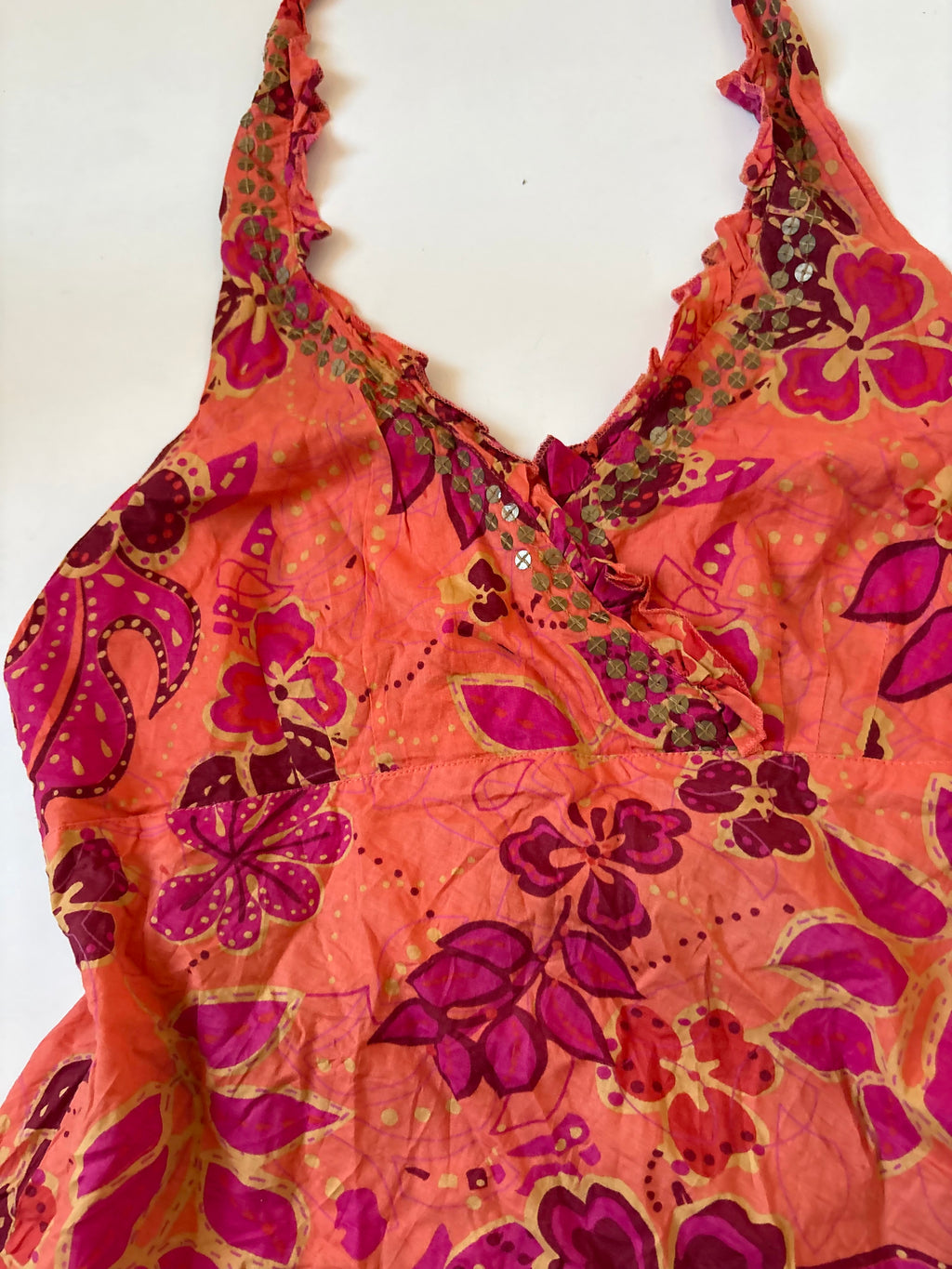 MARKS AND SPENCER floral top(34 inch)