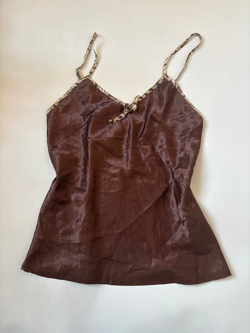 Brown cami top(32-34 inch)