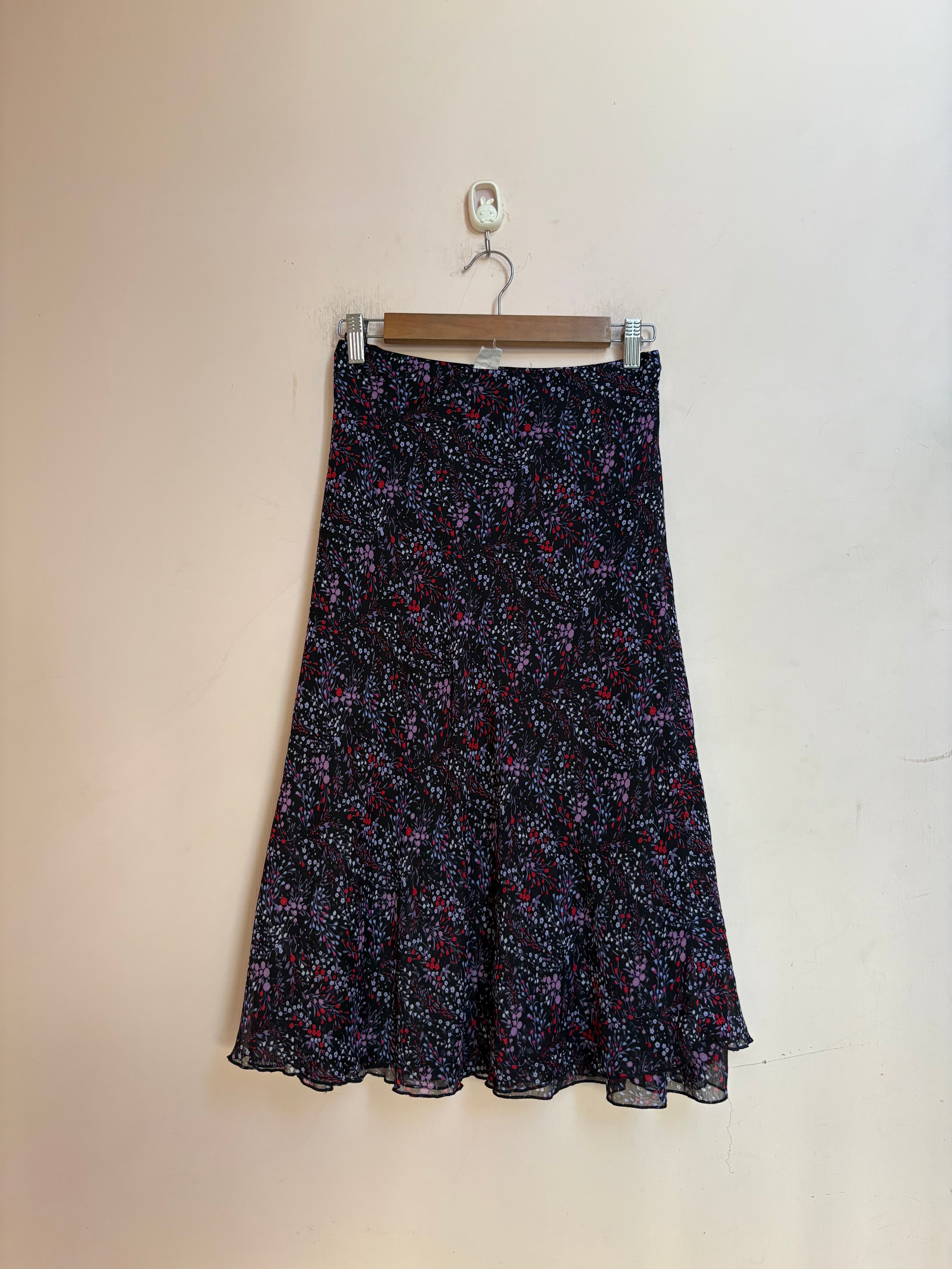 NEGRONI floral skirt(30-34 inch)