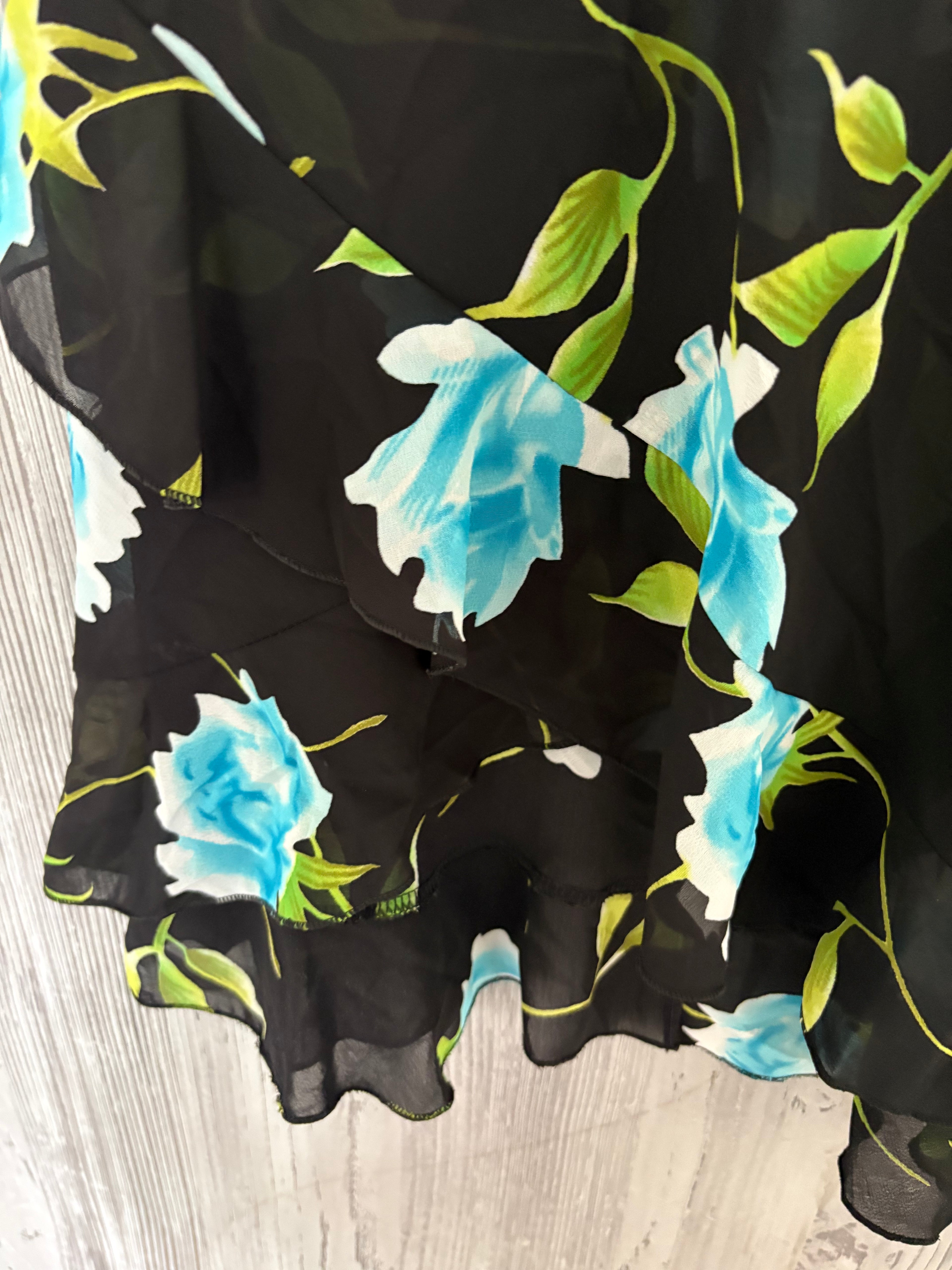 Black rose skirt(30 inch)