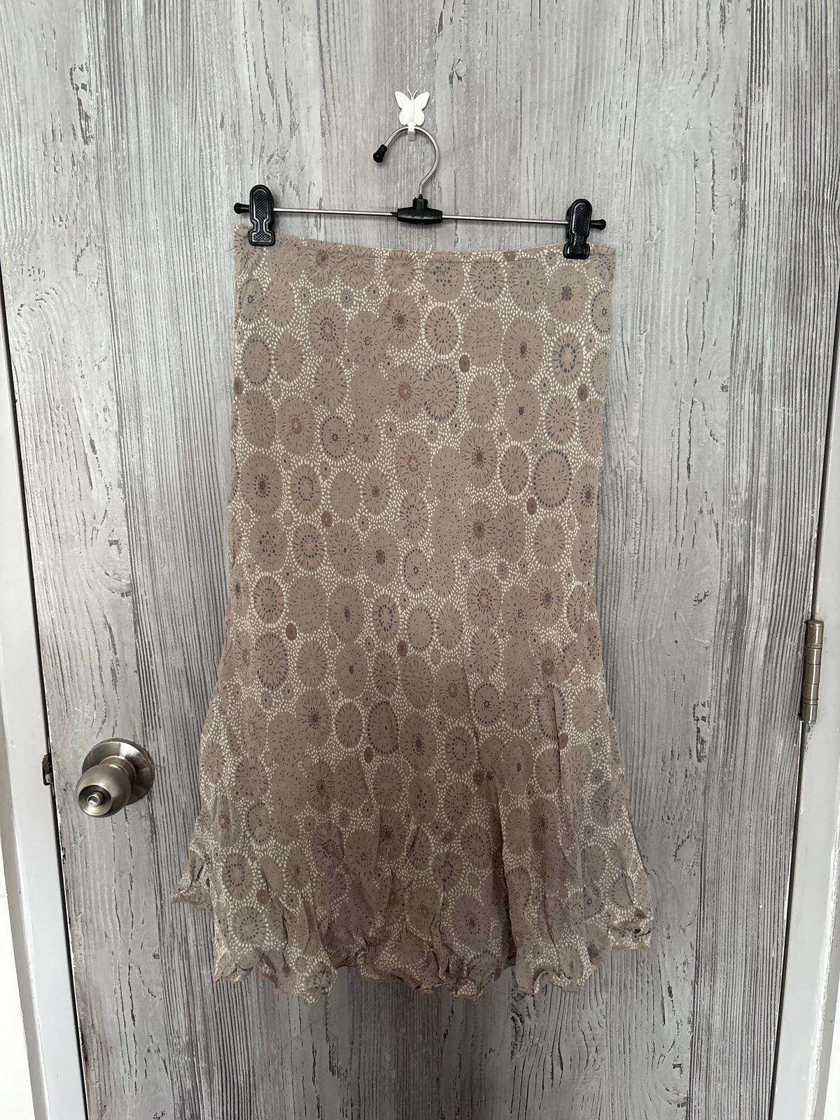 Grey modern art skirt(28 inch)