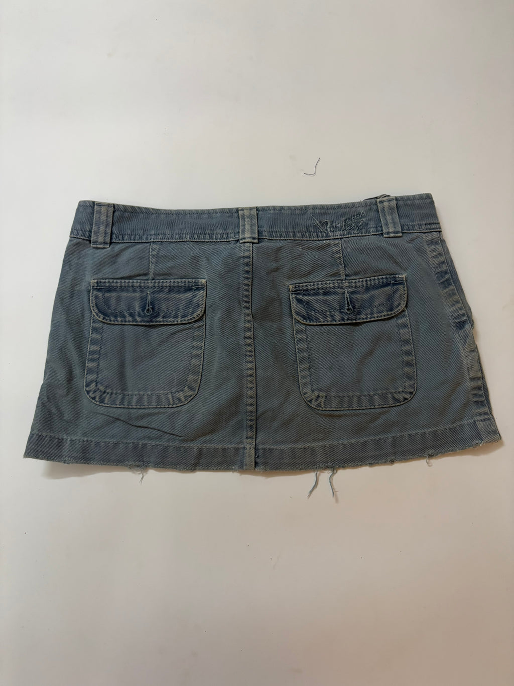 Teal blue mini skirt(32 inch)