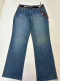 Velvet border high rise jeans(36inch)