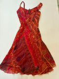 unjour ailleurs orange dress(34 inch)