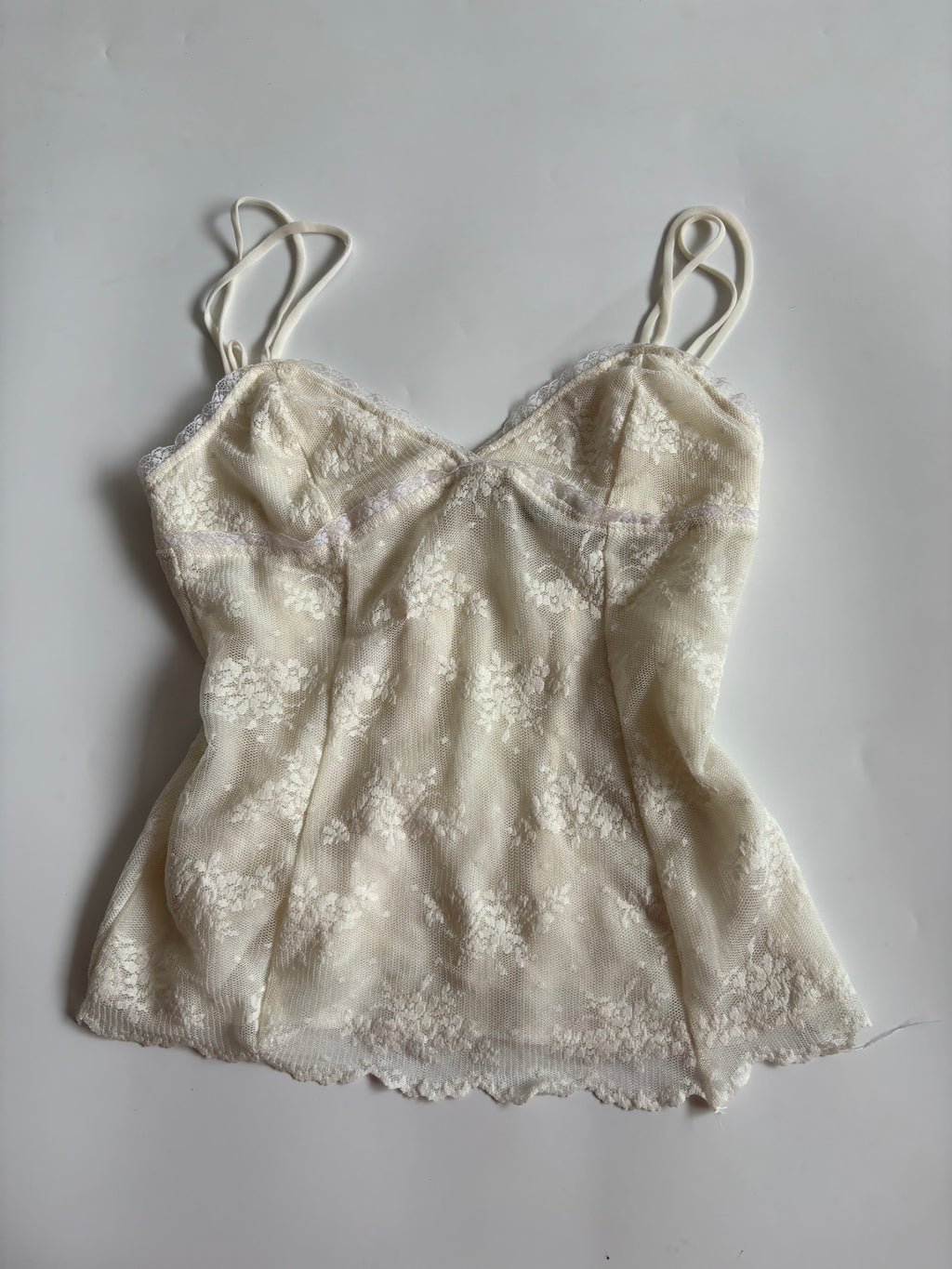 white cami top (30-32inch)