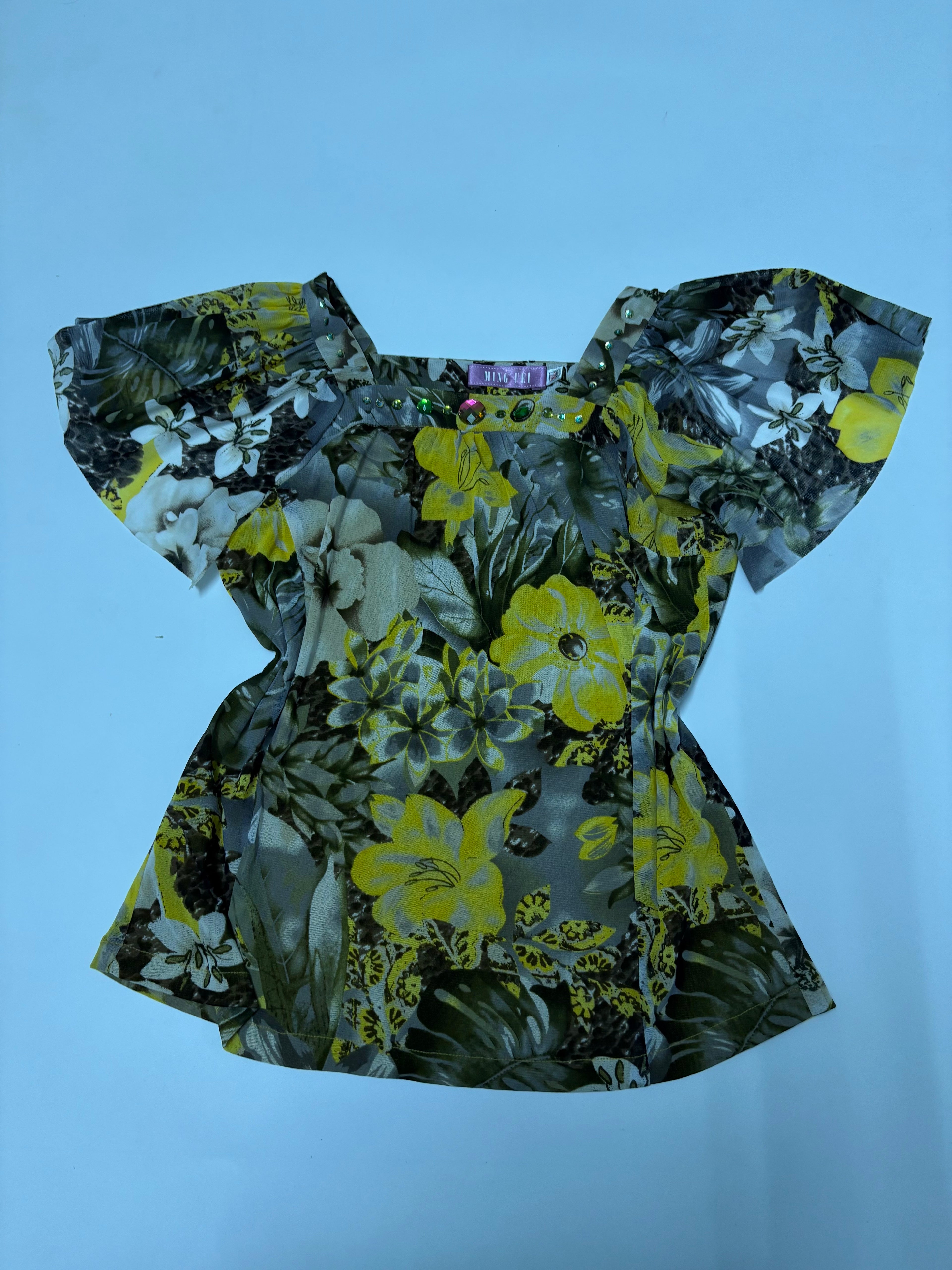 Ming Uei beaded top (38inch)