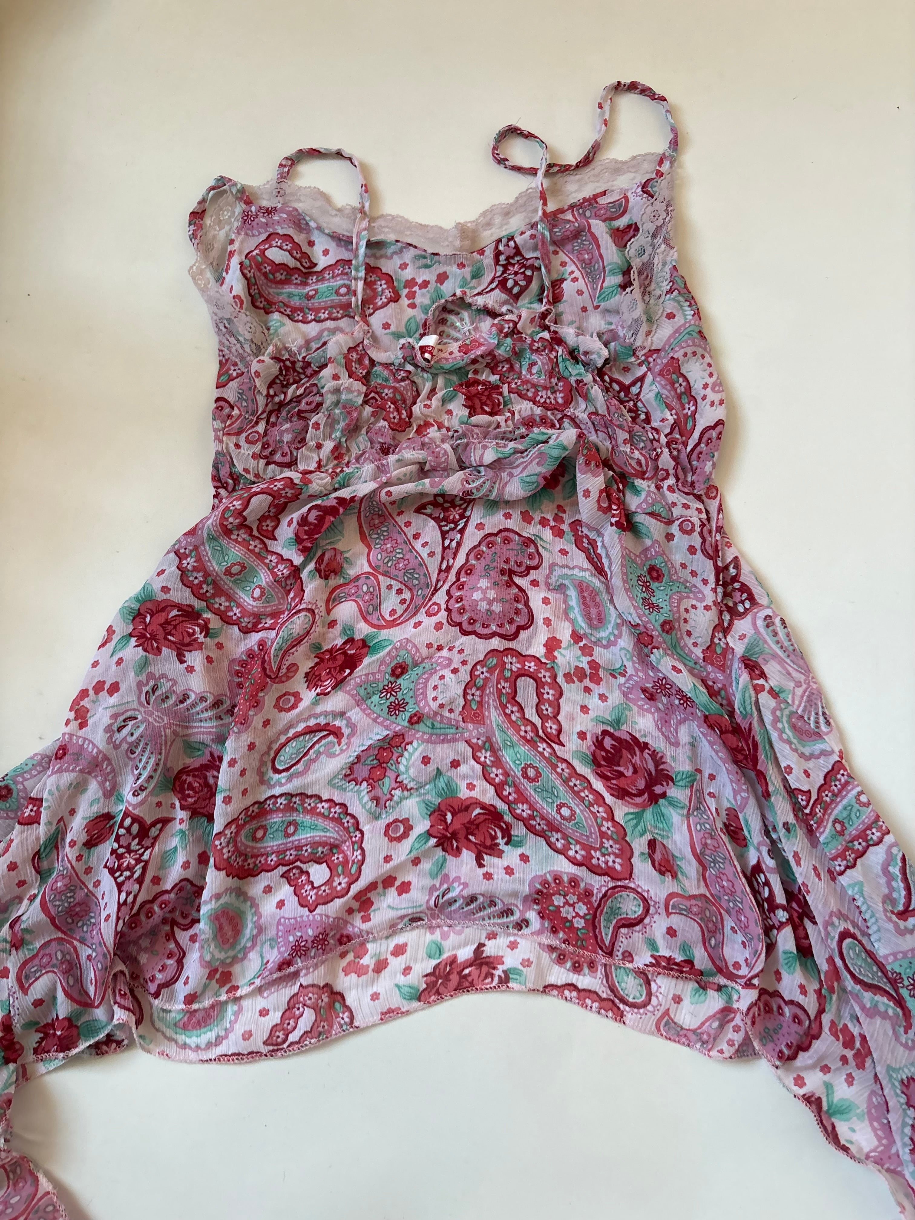 SILMAR fashion floral top(30 inch)