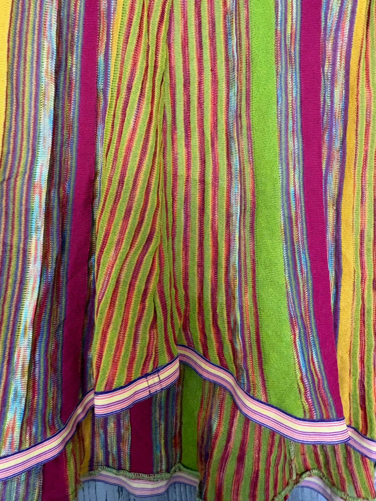 STEFANEL stripped colourful skirt(32-34 inch)