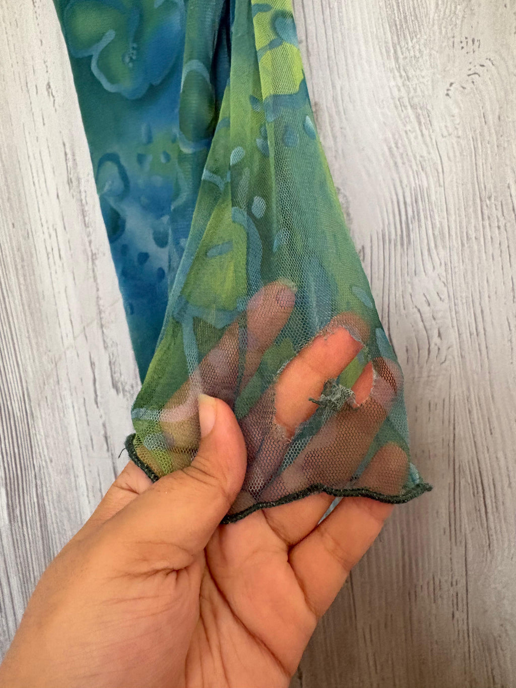 MARIA GABRILLE flowy blue dress(34-36 inch)