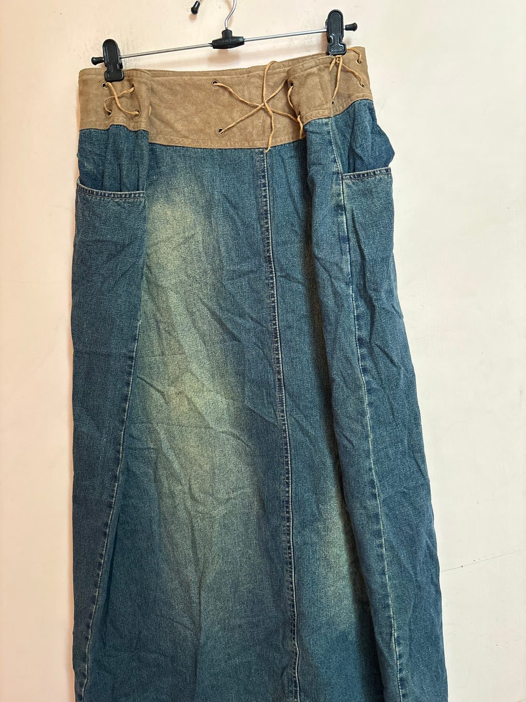 ME AND YOU belt maxi skirt(44 inch)