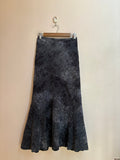 PER UNA grey floral skirt(30 inch)