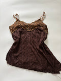 MOA brown cami top(36-38inch)