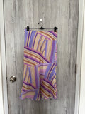 MACHIN CHOSE stripped colourful skirt(28-30 inch)